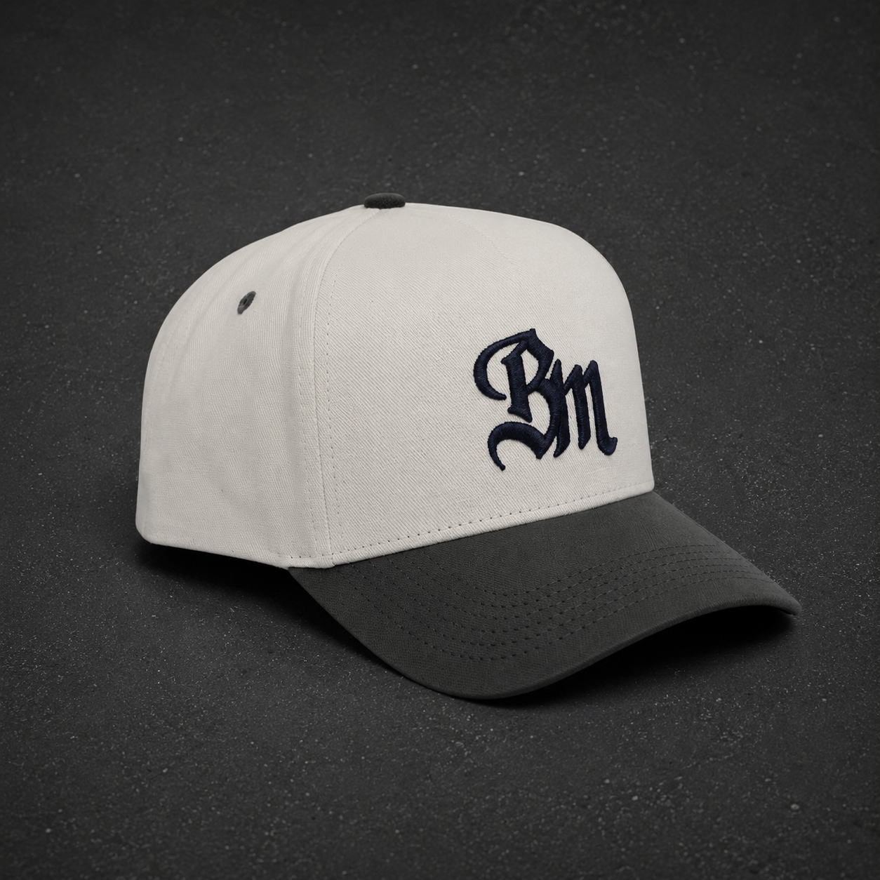 BarberMade™ White Signature Hat