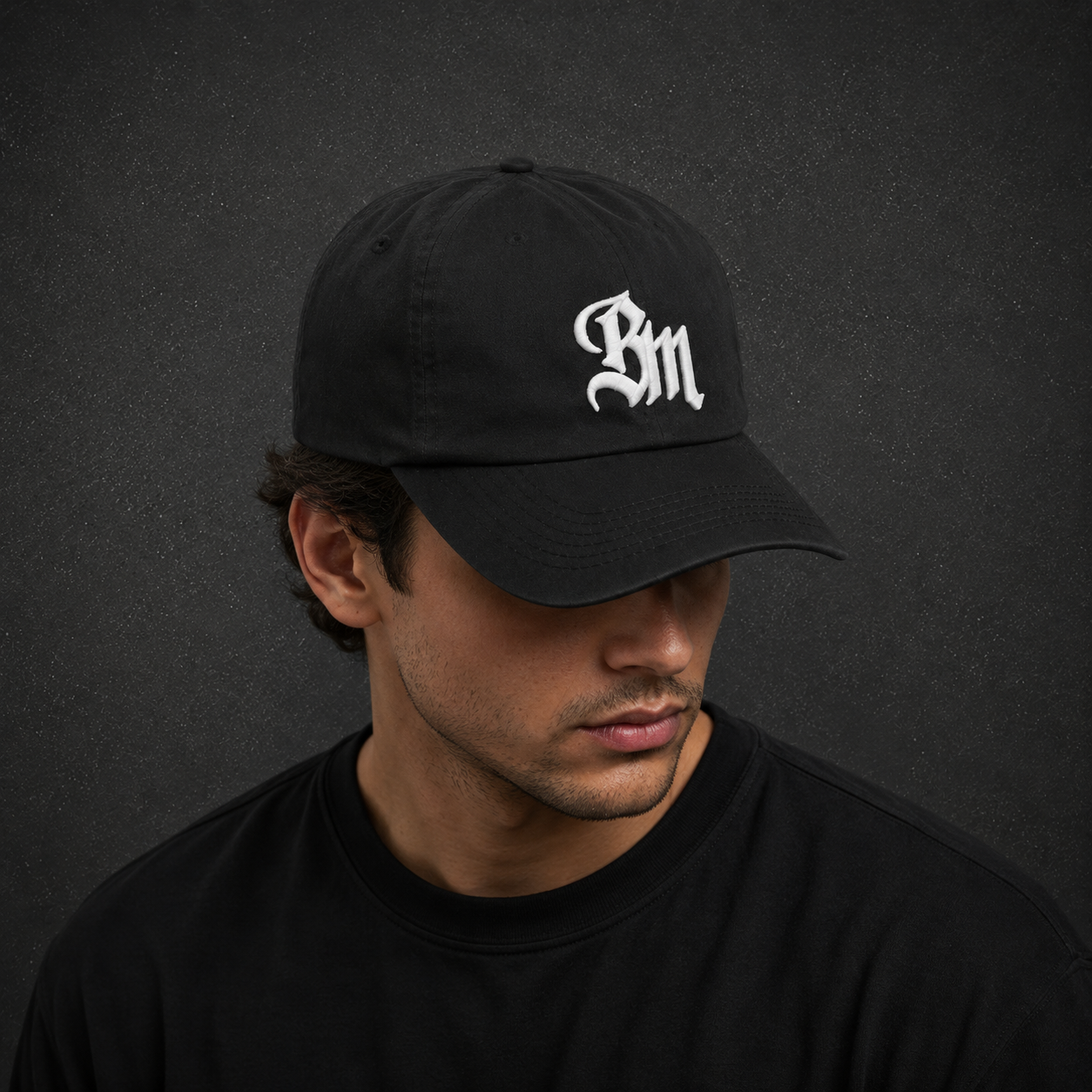 BarberMade™ Black Signature Hat